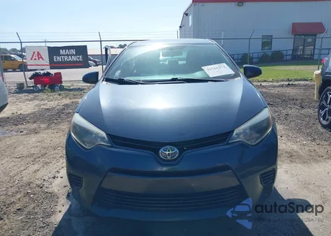 2016 Toyota Corolla Le из США, поврежденный, VIN 2T1BURHE4GC532904